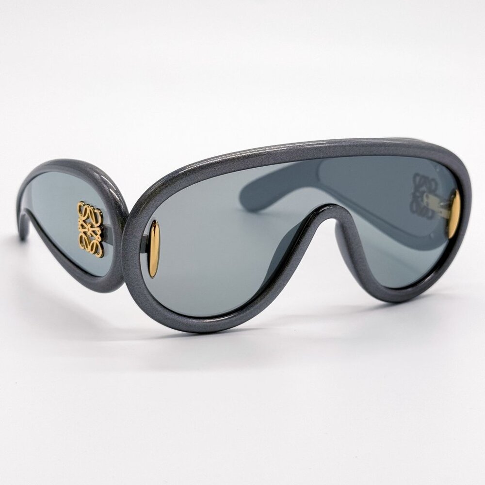 NEW LOEWE SUNGLASSES LW40108I 05X GRAY/BLUE UNISEX EYEWEAR LOEWE